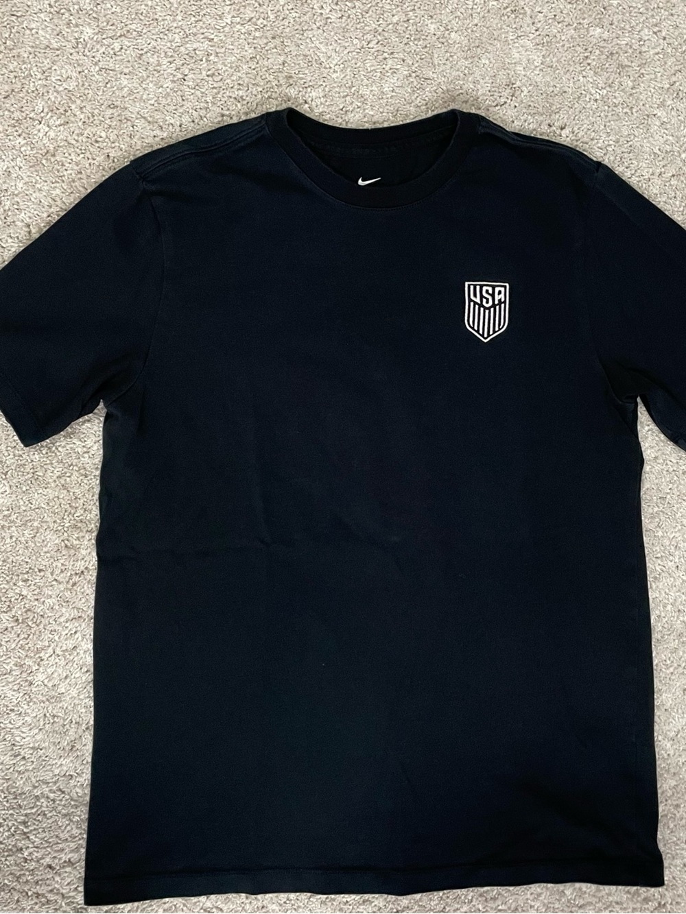 Nike Black USA Shield Short-Sleeve Men's Tee